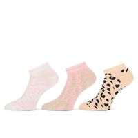 Dames sneaker Teckel animal 3-pack