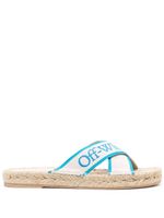 Off-White espadrilles Bookish à brides croisées - Tons neutres