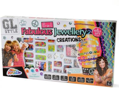 Grafix sieradenset 6 in 1 GL Style meisjes Grafix sieradenset 6 in 1 GL Style meisjes