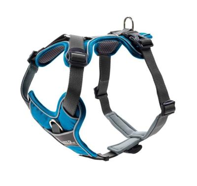 Hunter Divo Y-tuig Met Borstring Lichtblauw - M Hunter Divo Y-tuig Met Borstring Lichtblauw - M