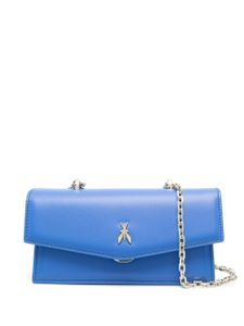 Patrizia Pepe sac Fly Bamby en cuir - Bleu