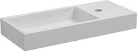 Clou Mini WashMe Fontein met kraangat rechts 56x24x8,5 cm Wit