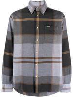 Barbour chemise en coton Dunoon à motif tartan - Gris