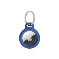Belkin AirTag– houder met sleutelhanger (stevige, beschermende houder voor AirTag, accessoire dat beschermt tegen krassen) – blauw