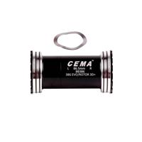 Cema Bracketas BB386 Interlock FSA386/Rotor3D+(30mm)RVS-Zwart - thumbnail