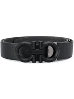 Ferragamo ceinture à boucle logo - Noir