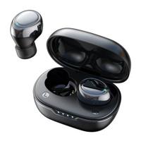 JOYROOM DB1 TWS Earbuds In-Ear Bluetooth koptelefoon Mini Draadloze Hoofdtelefoon met Oplaadhouder - Zwart - thumbnail