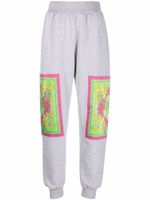 Philipp Plein pantalon de jogging à imprimé New Baroque - Gris