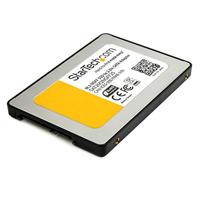 StarTech.com M.2 SSD naar 2.5 inch SATA III Adapter, M.2 Solid State Drive Converter met Beschermende Behuizing, Hoogte 9.5mm (SAT2M2NGFF25)