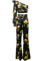 Philipp Plein ensemble top-pantalon In Flowers - Noir