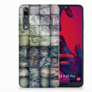 Silicone Back Cover Huawei P20 Pro Spijkerbroeken