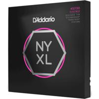 D'Addario NYXLS45130 Nickel Wound Regular Light 45-130 Double Ball End snaren voor vijfsnarige headless basgitaar - thumbnail