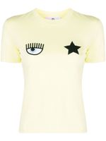 Chiara Ferragni t-shirt Eye Star en coton - Jaune - thumbnail