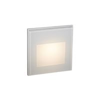 Boss & Wessing BWS Wandlamp LED Mira - Bws Wandlamp Led Mira G 7.5x7.5x6.6 cm 1.5w 157lm Aluminium En Glas Wit - thumbnail