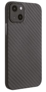 Vivanco Pure Backcover Apple iPhone 13 Pro Carbon Inductieve lading, Stootbestendig