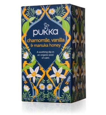 Pukka Org. Teas Chamomile Vanille/manuka Honing Bio (20st) Pukka Org. Teas Chamomile Vanille/manuka Honing Bio (20st)