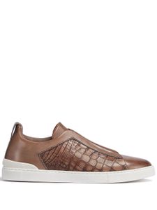 Zegna baskets Triple Stitch™ - Marron