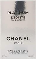 Chanel Egoiste Platinum Men EDT spray 100.0 ml, per stuk verpakt (1 x 100 ml)