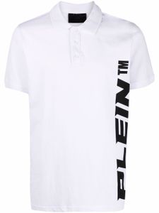 Philipp Plein polo à logo - Blanc