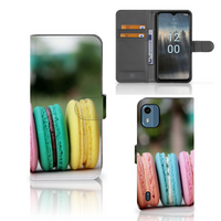 Nokia C12 Book Cover Macarons - thumbnail