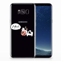 Samsung Galaxy S8 Plus Telefoonhoesje met Naam Cow