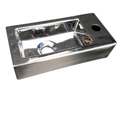 Best Design Farnetta 37x18x9cm glans zilver Best Design Farnetta 37x18x9cm glans zilver
