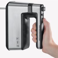 Severin HM 3843 Handmixer 100 W Zwart (mat), RVS - thumbnail