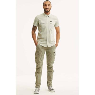 PME Legend tapered fit cargobroek Skytrooper beige PME Legend tapered fit cargobroek Skytrooper beige