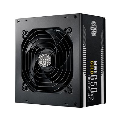 Cooler Master MWE Gold 650 - V2 Full Modular power supply unit 650 W 24-pin ATX ATX Zwart Cooler Master MWE Gold 650 - V2 Full Modular power supply unit 650 W 24-pin ATX ATX Zwart
