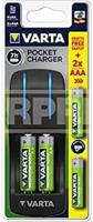 VARTA Lcd-oplader voor NiMH AA en AAA, 8 sleuven
