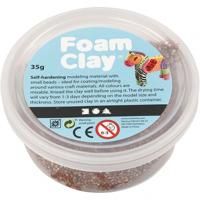 Foam Clay klei bruin 35 gram (78955)