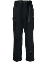 Spoonyard pantalon ceinturé à poches cargo - Noir