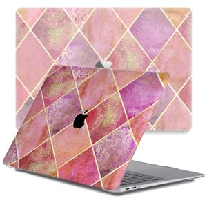 Lunso MacBook Pro 13 inch (2016-2019) cover hoes - case - Diamond Rose