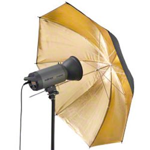 Walimex Pro schwarz/gold 2-lagig 17663 Reflectorscherm (Ø) 109 cm 1 stuk(s)