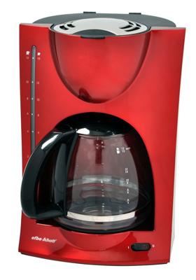 EFBE Schott SC KA 1050 R Koffiezetapparaat Rood Capaciteit koppen: 12 Warmhoudfunctie, Met heet water tap