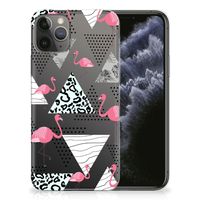 Apple iPhone 11 Pro TPU Hoesje Flamingo Triangle