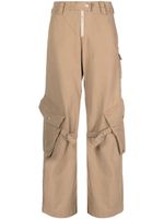 Acne Studios pantalon en coton à poches cargo - Tons neutres