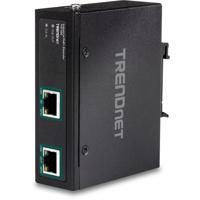 Trendnet TI-E100 netwerkextender Netwerkzender Zwart 10, 100, 1000 Mbit/s