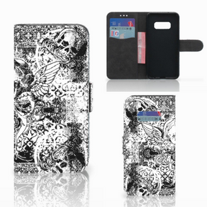 Telefoonhoesje met Naam Samsung Galaxy S10e Skulls Angel