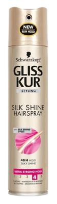 Gliss Kur Silk Shine Ultra Strong Hold 4 Haarspray - 250 ml
