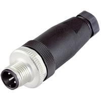 binder 99-0487-12-08 Sensor/actuator connector, niet geassembleerd M12 Aantal polen: 8 Stekker, recht 1 stuk(s)