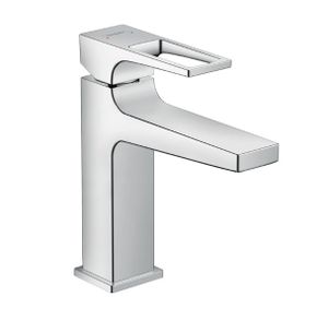 Hansgrohe Metropol wastafelkraan 110 waterbesparend met afvoerplug chroom