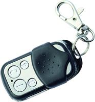 SCHWAIGER -ZHF01- Afstandsbediening met vier knoppen | universele afstandsbediening | bediening van licht, verwarming, scènes | Z-Wave | bediening met app | voice control met Alexa, Google