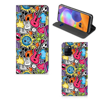 Samsung Galaxy A31 Hippe Standcase Punk Rock - thumbnail