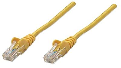 Intellinet Netwerk Patchkabel, Cat5e, 0,25 m, CCA, U/UTP, PVC, Vergulde Contacten, Snagless Cat5e, U/UTP, CCA 7.5 m Geel