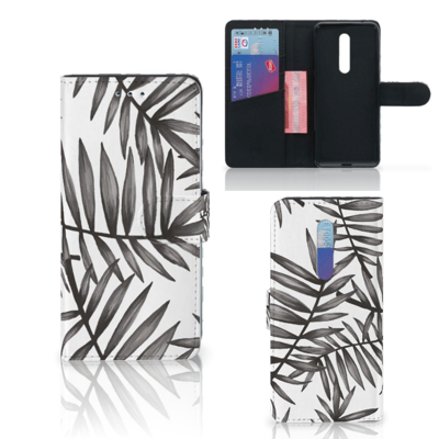 Xiaomi Mi 9T Pro Hoesje Leaves Grey