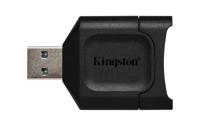 Kingston Technology MobileLite Plus geheugenkaartlezer USB 3.2 Gen 1 (3.1 Gen 1) Type-A Zwart