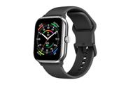 Beafon Smartwatch 201, bluetooth oproep, AMOLED-display 1,85 inch (4,69 cm), Always on, IP68, sportmodus 100+, fitnessmodus, hartslagfrequentie, bloedzuurstof, slaapmodus, stappenteller,