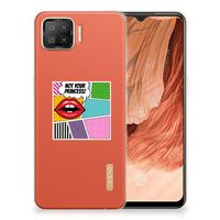 OPPO A73 4G Silicone Back Cover Popart Princess - thumbnail