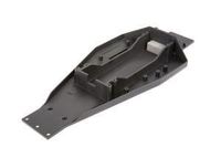 Traxxas Lower chassis (black) (166mm long battery compartment) (fits both flat and hump style battery packs) (use only with #3725R ESC mounting pla... - thumbnail